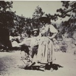 Emma Thomas Knowles, Willie & friend by Hemet Lake